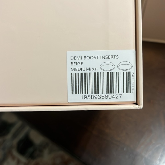 Beige Demi Boost Inserts - Picture 3 of 4